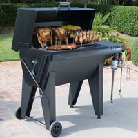 Outdoor grills, barbecue, charcoal, gas cookers, stoves