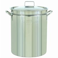 Stockpot & Lid - 24 Qt Stainless Steel BY1024