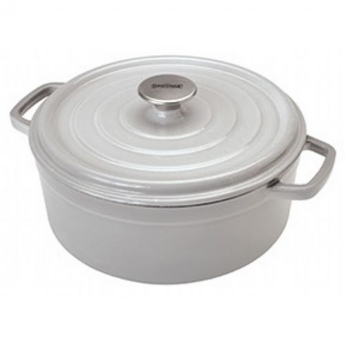 Enameled Cast Iron 5-Qt. Dutch Oven in Weathered Grey BY7720S