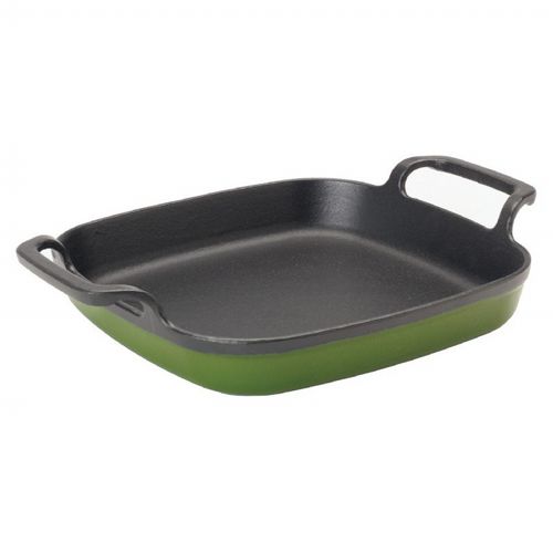 Enameled Cast Iron 8.5-in Baking Dish Cypress Green BY7771G
