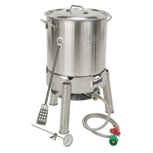Homebrew Starter Kit 30 Qt Brew Kettle Set with Cooker BY800-130
