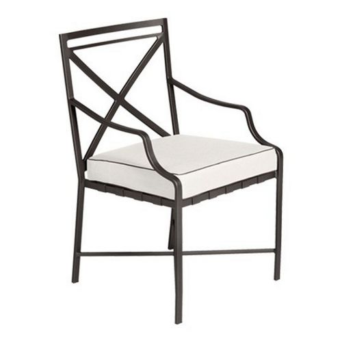 Triconfort 1950 Outdoor Dining Arm Chair TRI72100-726-TM-606-NS