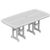 POLYWOOD® Nautical Rectangle Dining Table 72 inch PW-NCT3772