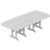 POLYWOOD® Nautical Rectangle Dining Table 96 inch PW-NCT4496