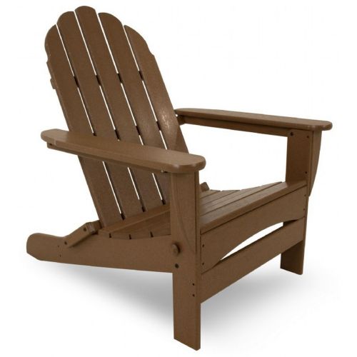POLYWOOD® Classsic Oversized Curveback Adirondack Chair Traditional Colors PW-AD7030