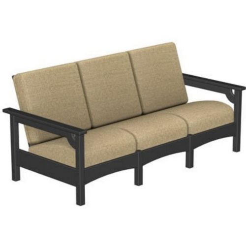 POLYWOOD® Outdoor Club Three Seater Sofa PW-CLC71