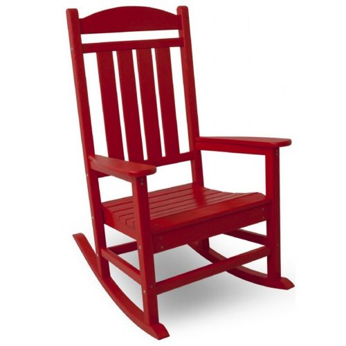 POLYWOOD® Presidential Outdoor Rocker Vibrant Colors PW-R100