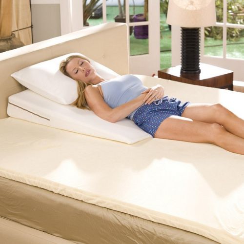 Avana Slant Memory Foam Bed Rest Pillow Queen 30x38x7 FL-SLANT-QUEEN