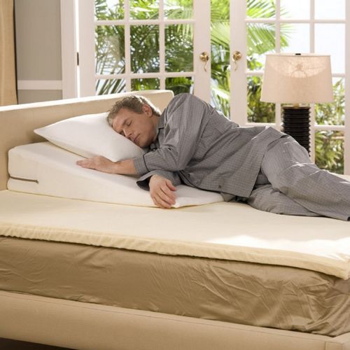 Avana Slant Memory Foam Bed Rest Pillow Queen 30x6 FL-SLANT-30-6