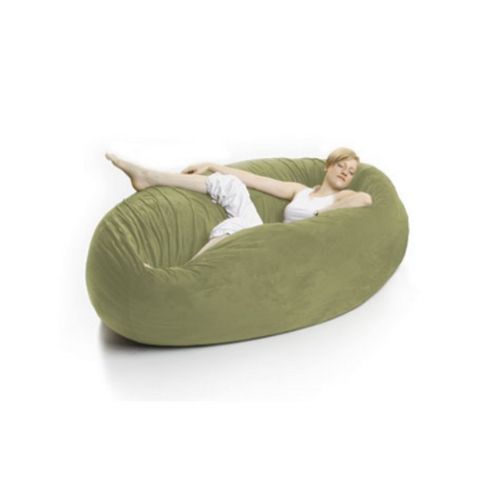 Zak Cocoon Bean Bag Chair Microsuede Sage FL-ZK-COON-MS07