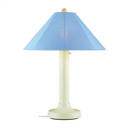 Catalina Outdoor Table Lamp Bisque PLC-39644