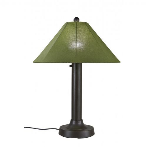 Catalina Table Lamp with Spectrum Cilantro & Bronze PLC-65647