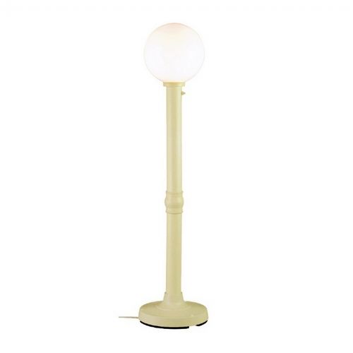 Moonlite 64 inch Outdoor Floor Lamp Bisque/White PLC-08714