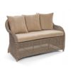 Amelie Traditional Wicker Dining Club Loveseat CA-989-22