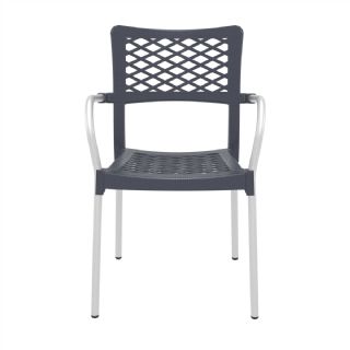 Bella Outdoor Arm Chair Cafe Latte ISP040 360° view