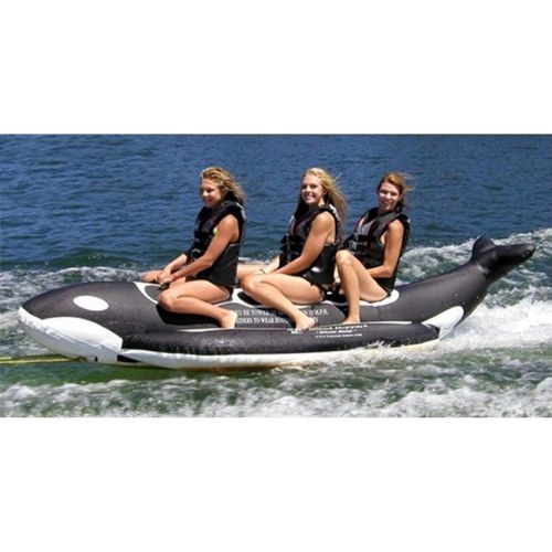 Whale Ride Towable Water Tube 3 Passenger AS-PVC-3-WR