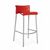 Duca Outdoor Bar Chair Red NR-75254