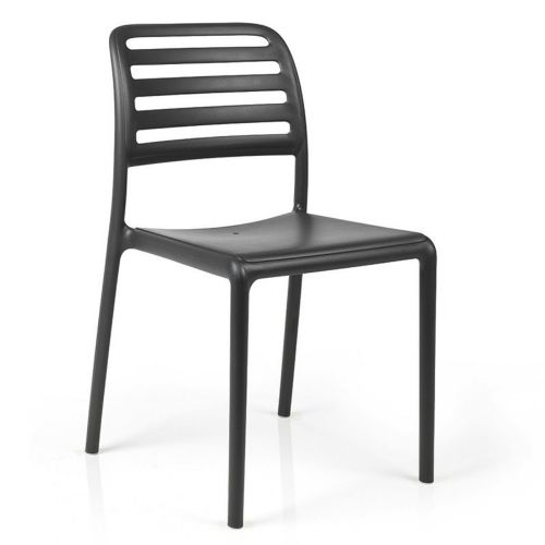 Costa Bistrot Resin Outdoor Chair Antracite NR-40245-02