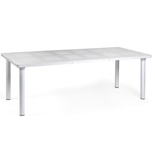 Libeccio Resin Rectangle Outdoor Extension Dining Table 86 inch NR-47553-00