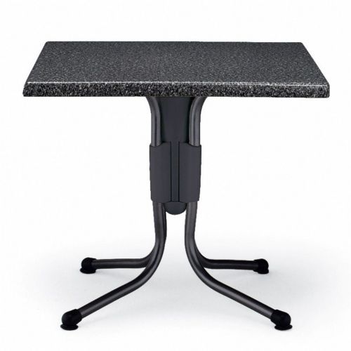 Polo Square Laminated Top Folding Table Granito 31 inch NR-50852.02.189