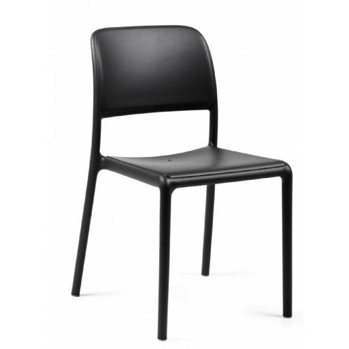 Riva Bistrot Resin Outdoor Chair Anthracite NR-40247-02