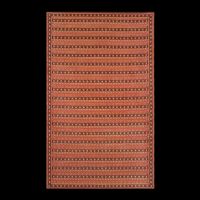 Outdoor Carpet Mat 5' × 8' Uberturk Warm Brown MMUBE58WB