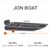 Jon Boat Cover Olive 12-14 ft. CAX-20-213-041401-00 #2
