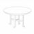 Terrazzo Round Patio Table Cover 50 inch CAX-58202 #2