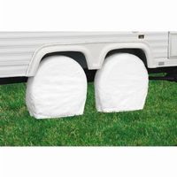 RV Wheel Covers White Large CAX-76260