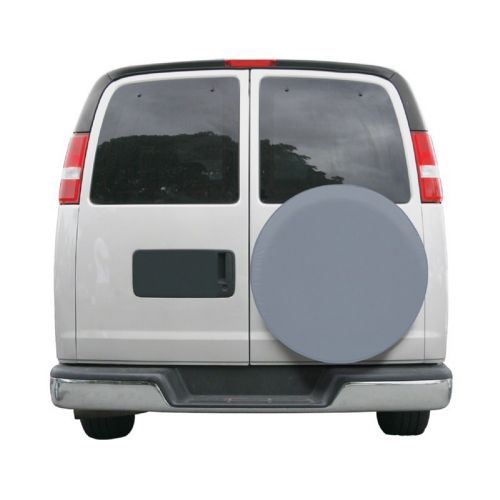 Custom Fit Spare Tire Cover 25 inch Gray CAX-80-089-151001-00