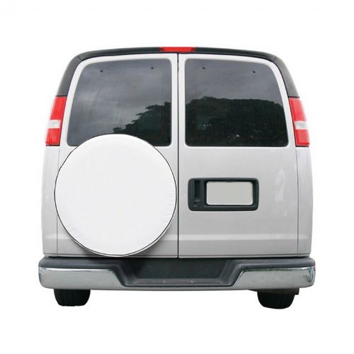 Custom Fit Spare Tire Cover 30 inch White CAX-75150