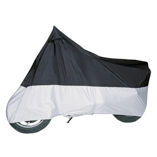 Motorcycle Cover Black/Silver up to 1100CC CAX-65-016-043801-00