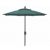 FiberBuilt 7.5ft Octagon Forest Green Market Umbrella with Champagne Bronze Frame FB7MCRCB
