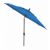 FiberBuilt 9ft Octagon Pacific Blue Market Tilt Umbrella with Champagne Bronze Frame FB9MCRCB-T-8602 #3