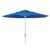 FiberBuilt 9ft Octagon Pacific Blue Market Umbrella with White Frame FB9MCRW