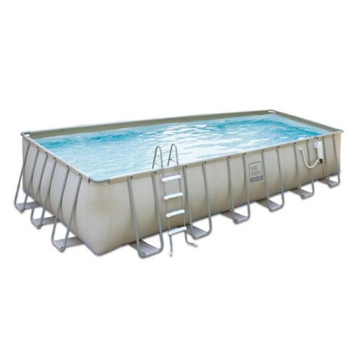 ProSeries Above Ground Pool Package 12x24 Ft. Rectangle 52 inch Deep NB2049