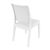 Florida Wickerlook Resin Patio Dining Chair White ISP816-WH #3
