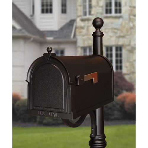 Special Lite SCB-1015-BLK Berkshire Curbside Mailbox SCB-1015-BLK