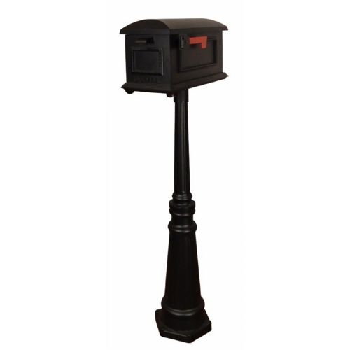 Special Lite Traditional Curbside Mailbox with Tacoma Mailbox Post Unit SCT-1010-SPK-591-CP