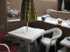 Customer Photo #4 - Viva Resin Square Outdoor Dining Table 31 inch White ISP168-WHI