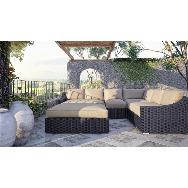 Tuscan 5 Piece Sectional Set TUS01 CozyDays