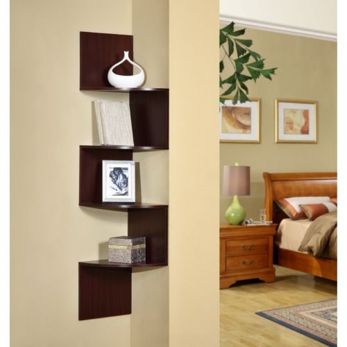 4D Concepts Hanging Corner Storage - Cherry 4DC-99600