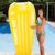 Suntanner Pool Mattress - Yellow PM83320-YELLOW #2