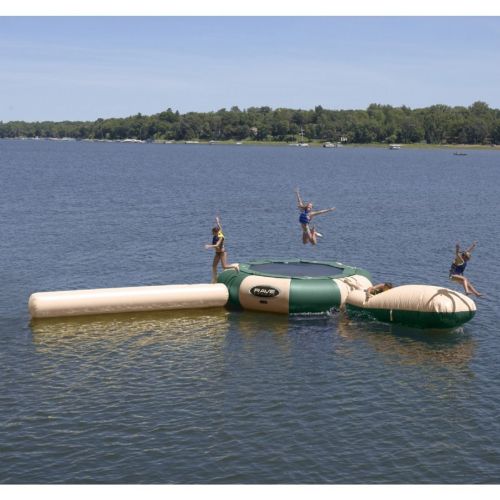 Aqua Jump Eclipse150 Northwood's Water Trampoline 15 feet Diameter with Launch and Log RS00153