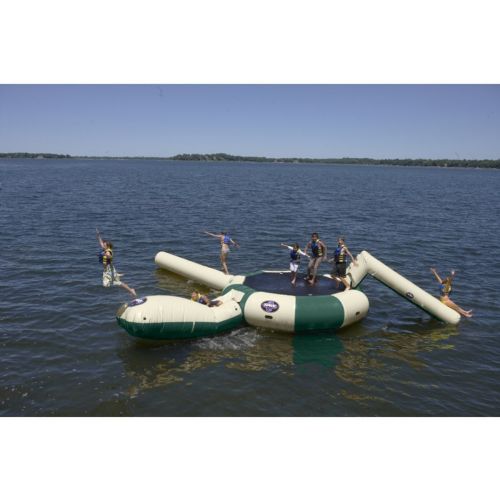 Bongo 10 ft. Northwood's Water Bouncer with Aqua Slide Small and Aqua Log Small RS02252