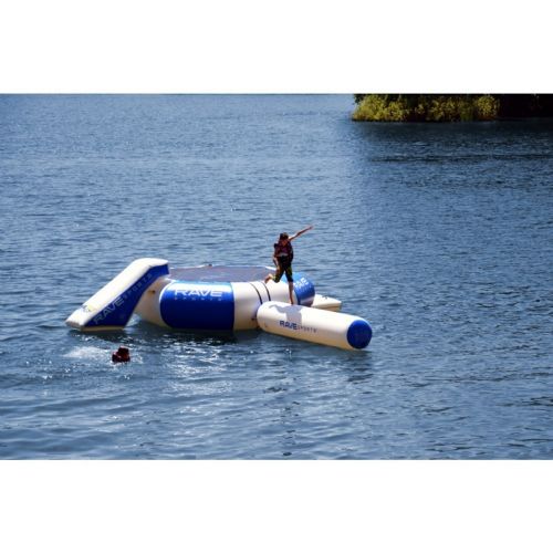 Splash Zone Plus Water Bouncer 12 Ft. with Slide, Log, and Platform RS02010
