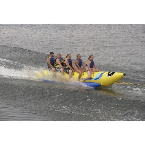 Waterboggan 5 Five Rider Towable Banana Tube RS03500