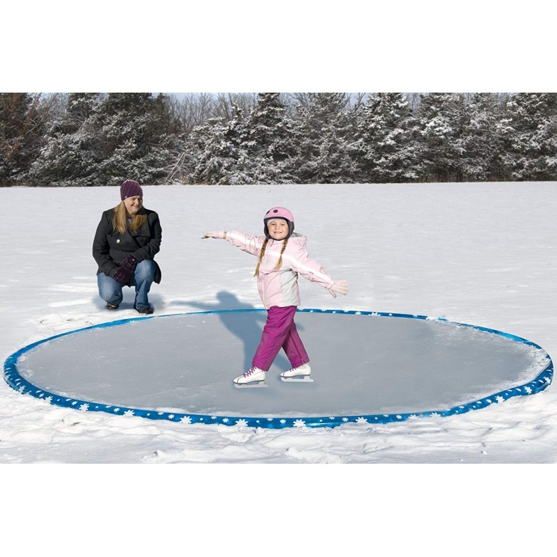 Inflatable Oval Ice Rink 12 feet RS02503 CozyDays