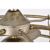 Baakir 26.1" 6-Light Indoor Gold Brushed Finish Ceiling Fan DW01W46AS #5