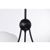 Coraline 30" 12-Light Indoor Matte Black Finish Chandelier FD10017-12KB #5